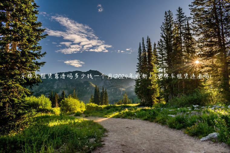 京牌车租赁靠谱吗多少钱一个月(2024年最新）(京牌车租赁违法吗)