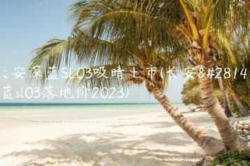 长安深蓝SL03吸睛上市(长安深蓝sl03落地价2023)